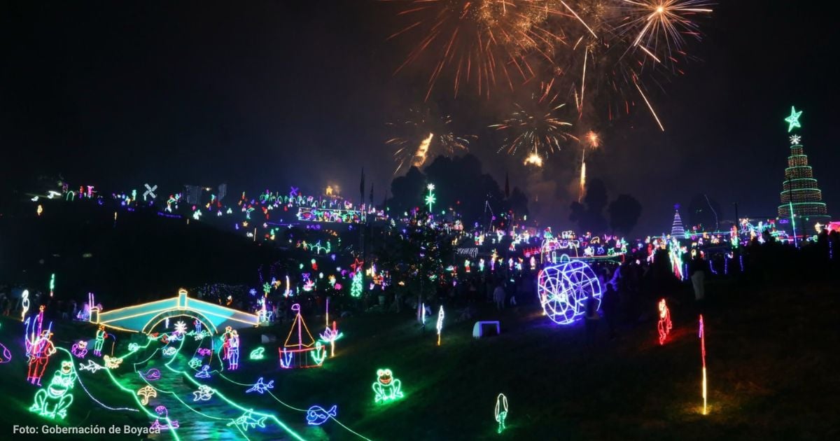 Cuales son los pueblitos de Boyacá con los mejores alumbrados navideños según la IA