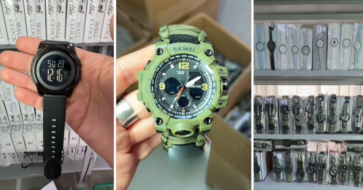 La bodega donde consigue relojes de lujo desde $25 mil; apenas para el regalo navideño