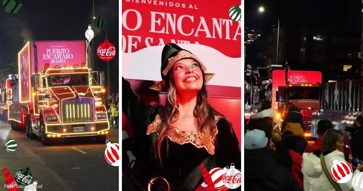 Así nacieron las caravanas de Coca-Cola y cómo disfrutarlas en Bogotá