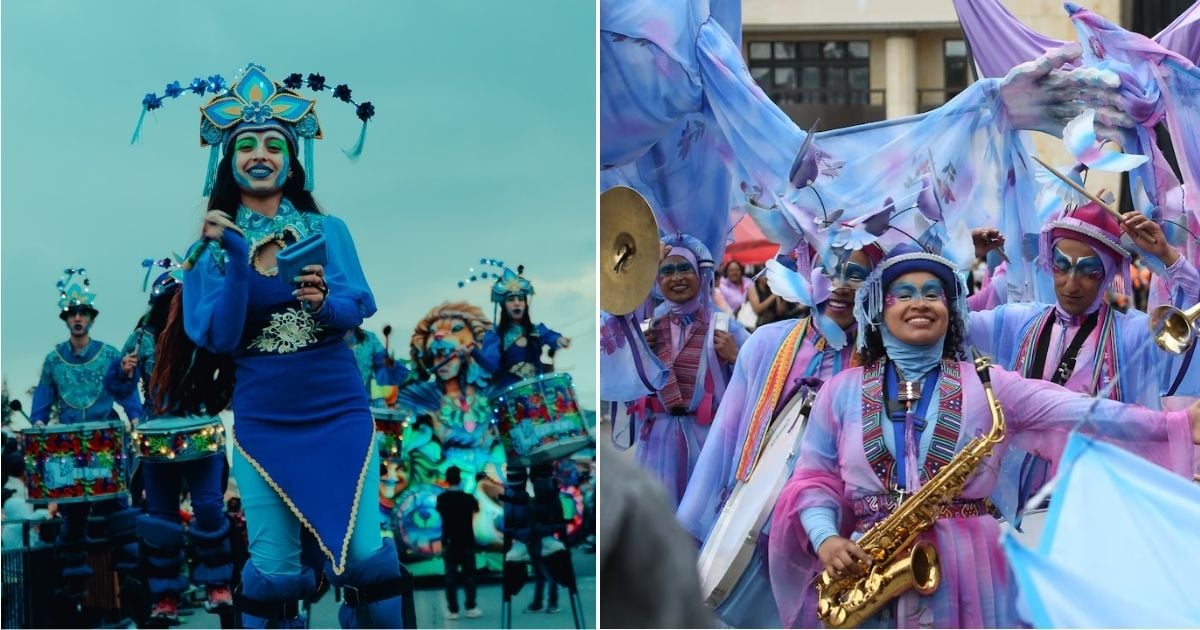 El desfile en Bogotá para darle la bienvenida a la navidad: luces, música y más