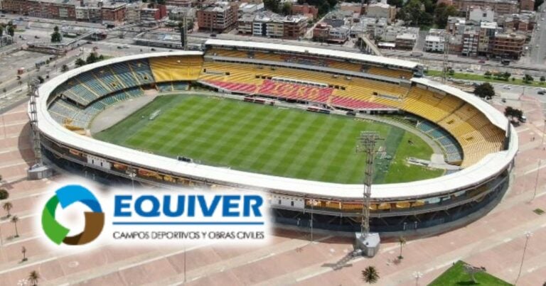 Renovación d El Campín Equiver césped - Renovación de El Campín: la empresa bogotana que se le midió a cambiarle el césped al estadio