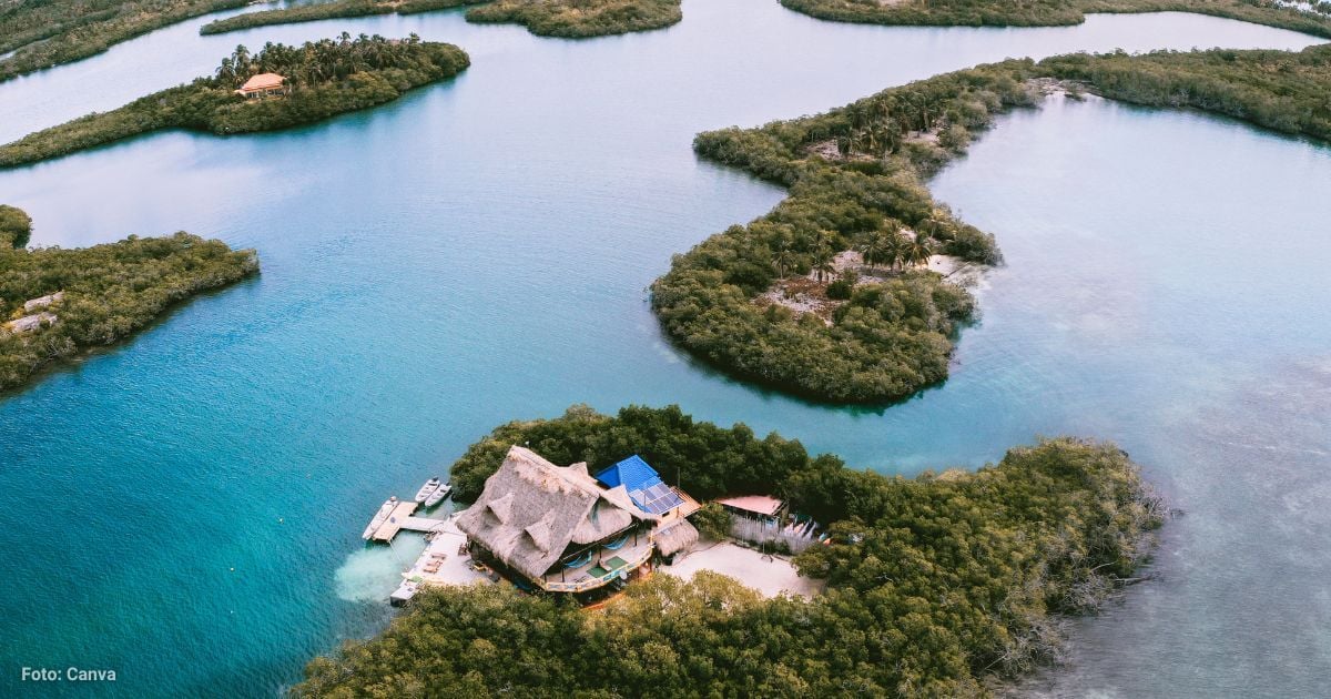 La isla en el Mar caribe colombiano para sentirse como en las Maldivas