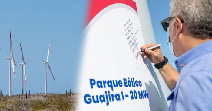 energía - Los únicos 9 proyectos de energía eólica que hay en Colombia los puso Duque, no son de Petro