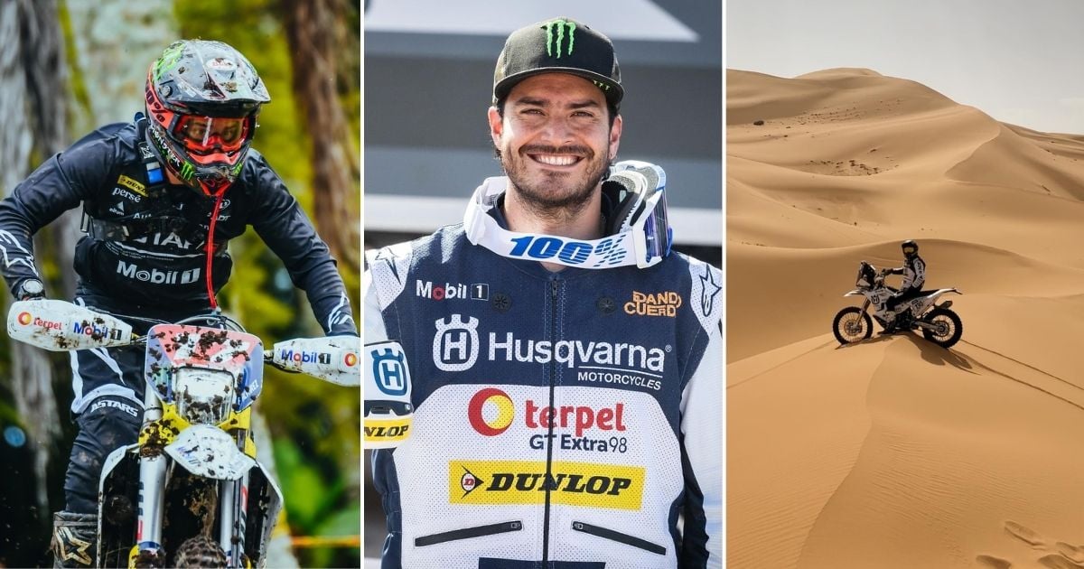 Él es el motociclista colombiano que enfrentará el Rally Dakar 2025, la carrera más peligrosa del mundo