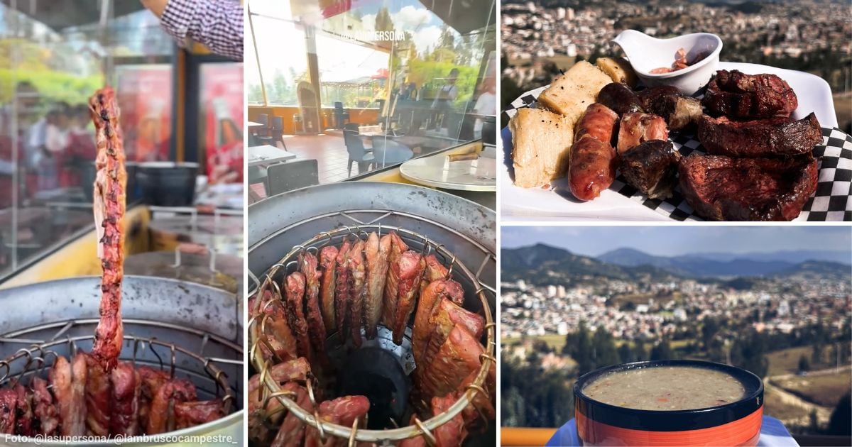 El restaurante campestre en Boyacá para disfrutar de carne al barril; la cuenta le puede salir gratis