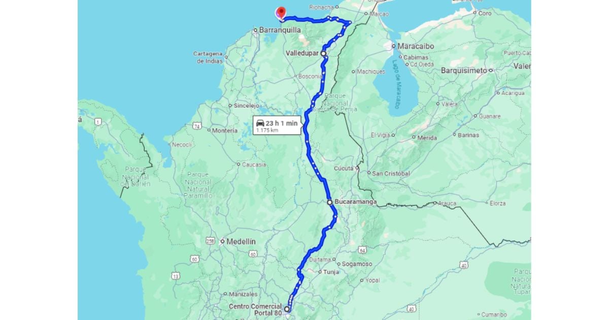 La ruta para viajar de Bogotá a Santa Marta en moto, conociendo varias partes del país - La ruta para viajar de Bogotá a Santa Marta en Moto y visitando las principales ciudades