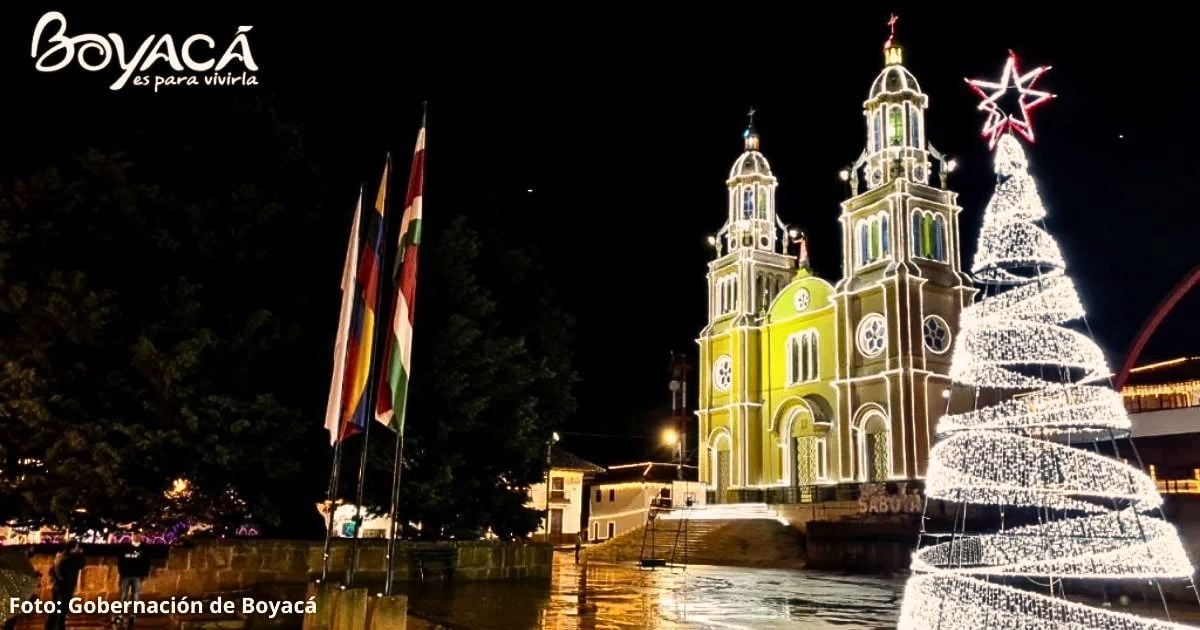  ruta de luces por Boyacá - La ruta de luces por Boyacá para contagiarse de navidad y conocer sus alumbrados más emblemáticos