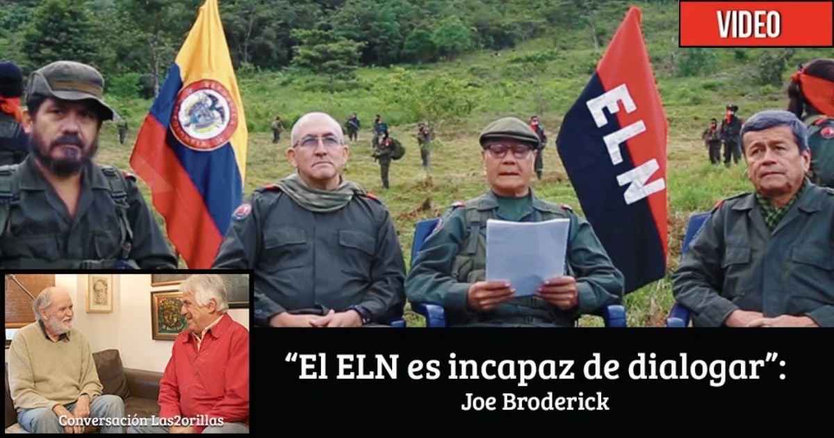 “No vale la pena el diálogo con el ELN, ellos no saben dialogar”