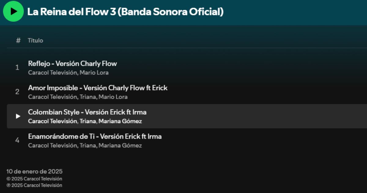 Estas serán las canciones de La reina del flow 3 - Estos son las nuevas canciones de La reina del Flow 3; están disponibles en Spotify