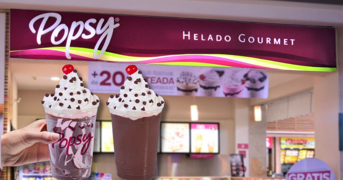 Así son las nuevas malteadas de Popsy que muchos comparan con las de crepes ¿Son iguales?