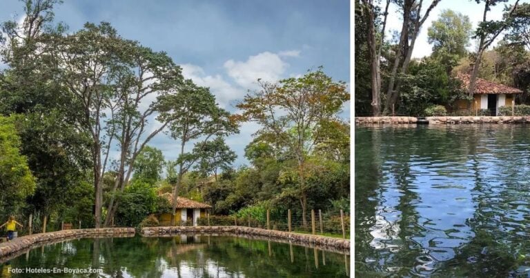 Piscina en Villa de Leyva - Las piscina natural en Villa de Leyva con más de 400 años de historia