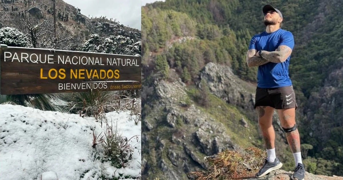 Kevin Bocanegra, el bogotano de 25 años que murió en el Parque de Los Nevados