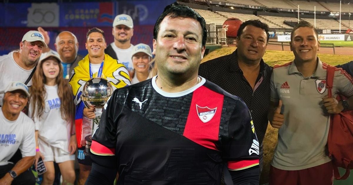 Rodrigo Riep, el exfutbolista argentino que jugó en Colombia y mueve los hilos de Juan Fernando Quintero