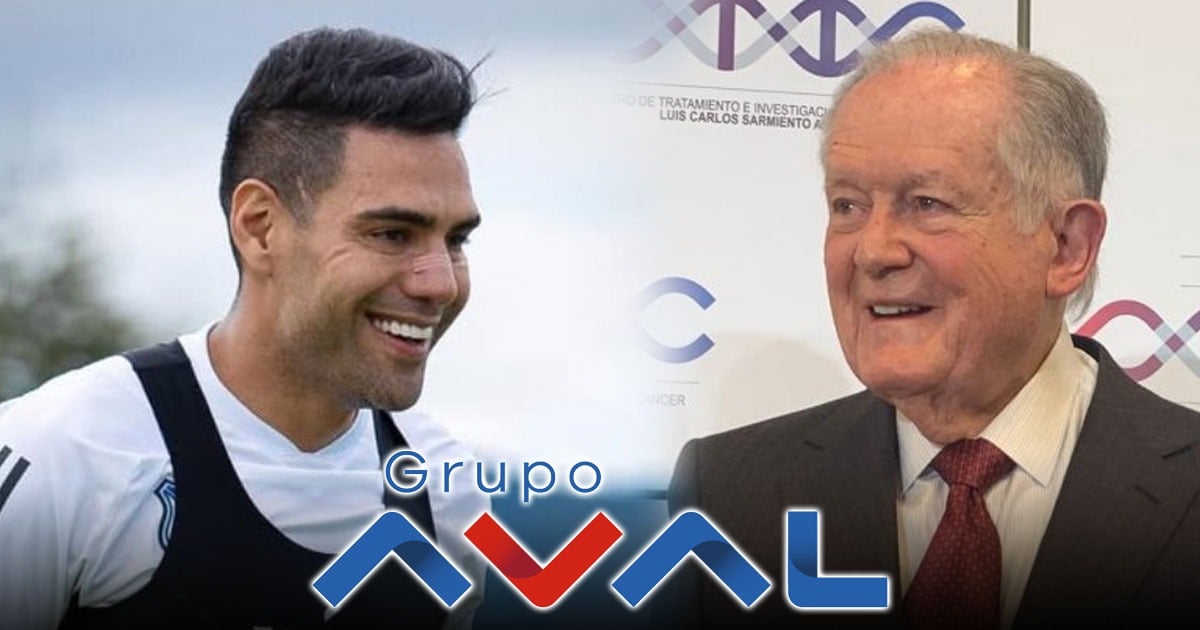 La alianza entre Falcao y Sarmiento Angulo para promocionar la nueva herramienta del Grupo Aval