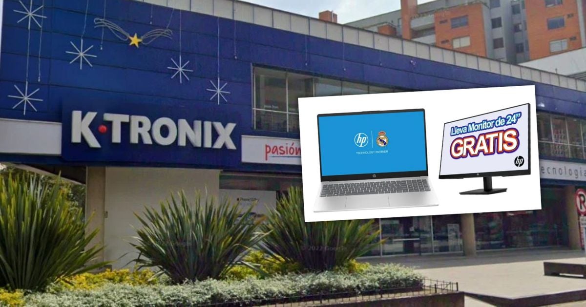 El poderoso computador portátil que está con el 45% de descuento en Ktronix; le obsequian una pantalla