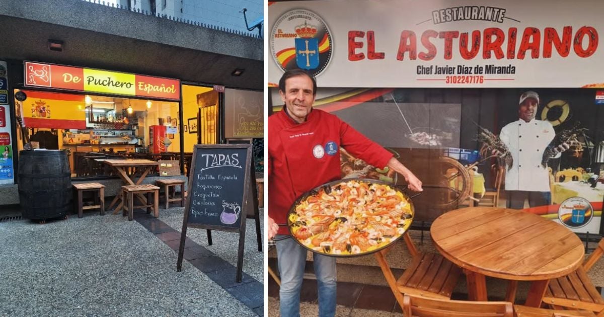 Esta es la llamada cuadra española en Bogotá donde encuentra restaurantes que lo llevan al país ibérico